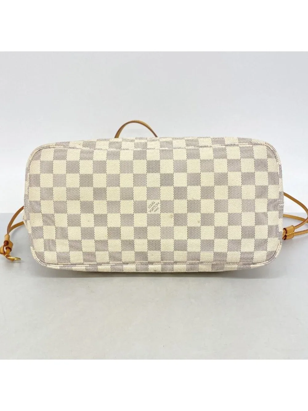 Louis Vuitton Tote Damier Azur Neverfull MM White
